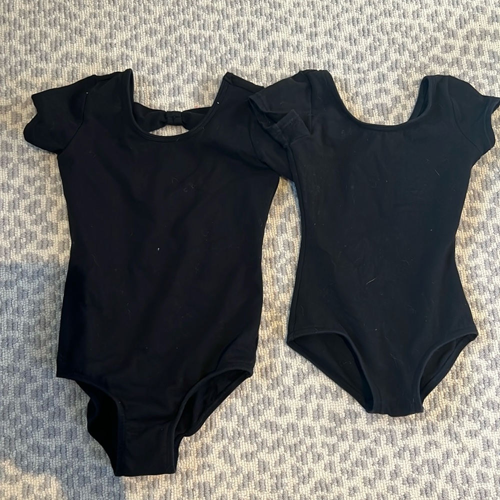Girls leotards. One is Capezio the other Stelle